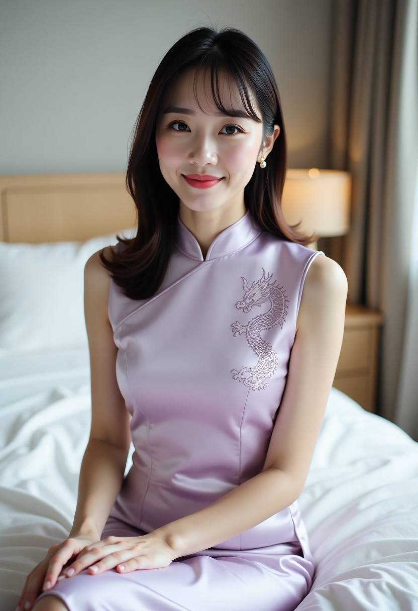 仙侠漫剧师徒在山门前讨论修炼